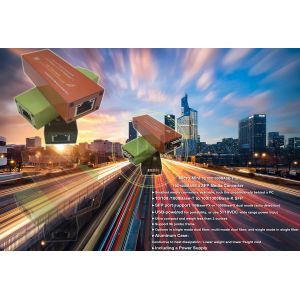 USB-powered for Gigabit Micro Mini SFP Media Converter