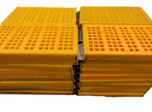 Cheap Modular Tensioned Mining Screen Mesh Pu Screen Transverse And Longitudinal for sale