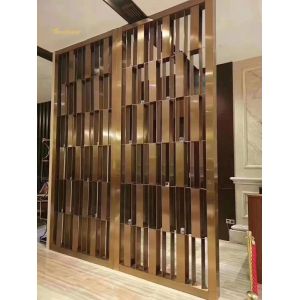China Gold Decorative Metal Privacy Screens 30mm Thickness ODM Available on sale