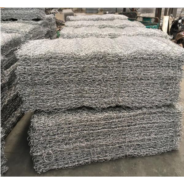 Revetment Hexagonal Hot Dipped Galvanized Gabion Box 270g/M2 Zinc Coated