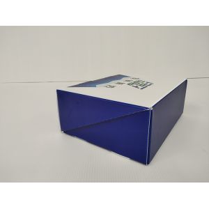 0.157'' Leiser Foldable Storage White Rectangle Box Antistatic