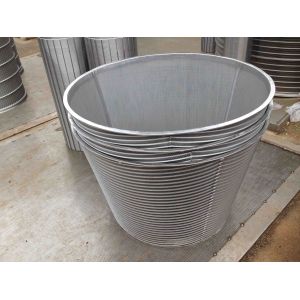 150mm Width Centrifuge Basket with Customized Thickness and Square Hole Shape