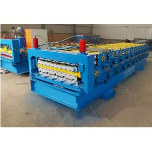 Aluminium Roofing Tile Cold Roll Forming Machines With 12m / Min High Speed