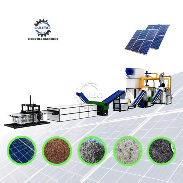 Quality Design Automatic Solar Panel Recycling Machine with and Advanced Features wholesale