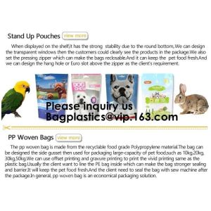 HANDLE RICE BAGS,Handy Handle Slider Zip lockk Pet Food Bag, Bread, Ceral, Flour