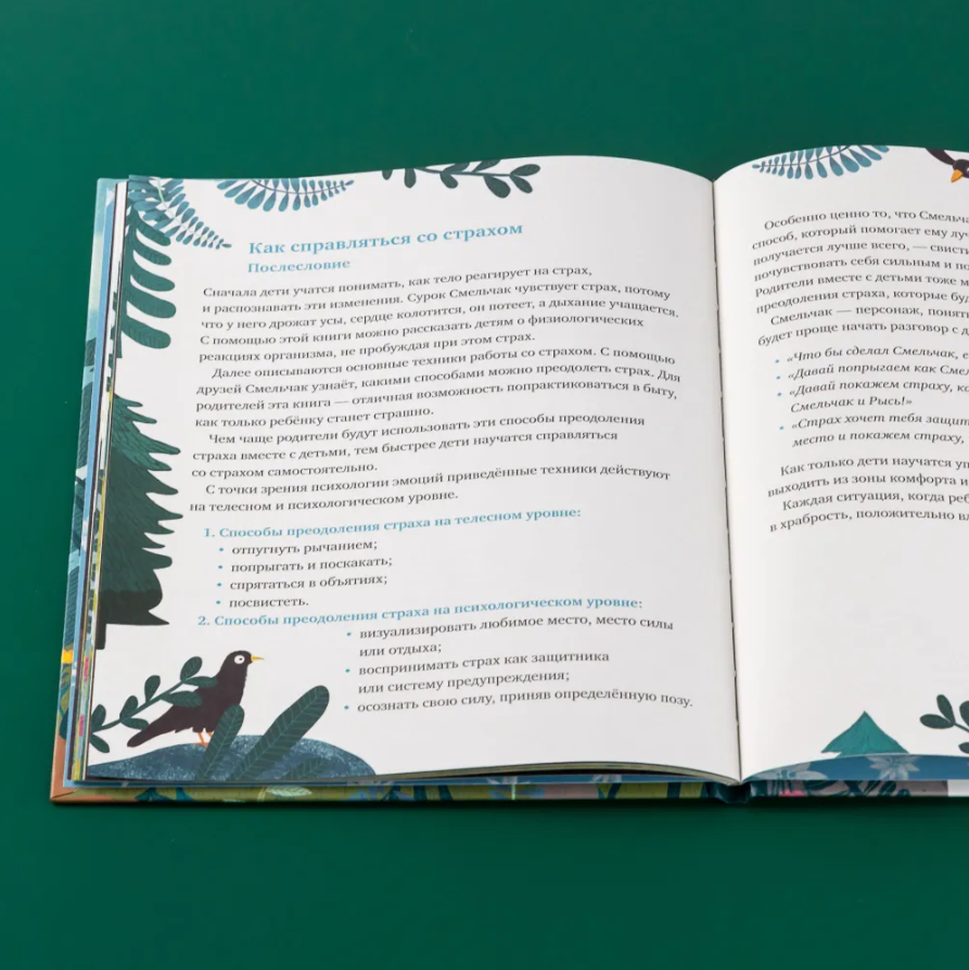 Russian Children's Fairy Tale Book "When I Am Afraid" - Kids Picture Storybook