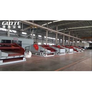 Screening and separation wet silica sand dehydrating vibrating dewatering