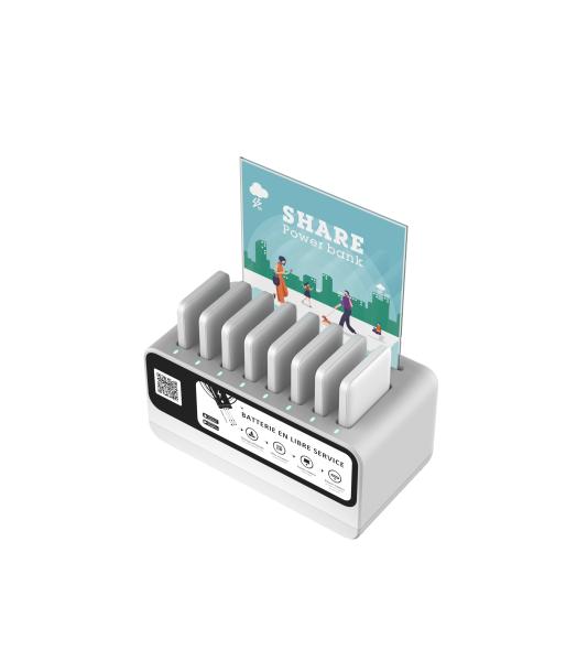 Micro USB Type C Apple Interface Shared Power Bank Station Sharing Power Bank