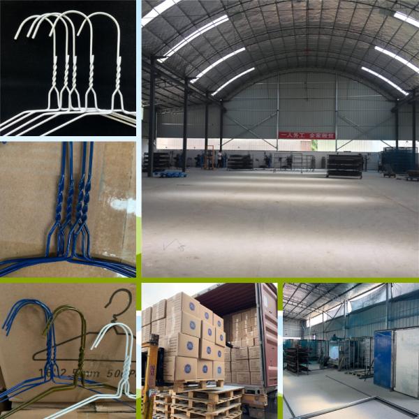 White Color 2.3mm Wire Shirt Hangers Wholesale In Gulf Countries