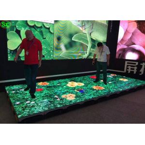 P4.81 Noiseless interactive led video dance floor , disco dance floor waterproof