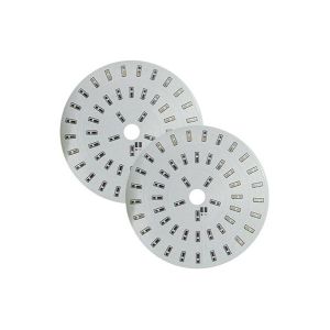 Custom Size 1oz Copper Alumimum PCB Board White Soldermask Mental Core PCB With