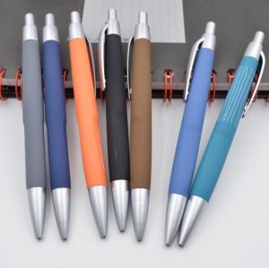 rubber sprayed Sheraton hotel plastic ball pen