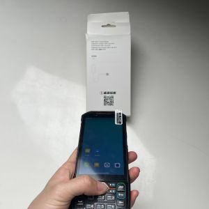 Cheap 64GB Rom Hand Held Terminal Device 4.2 Inch Barcode Pda Scanner 2.4GHz / 5GHz for sale