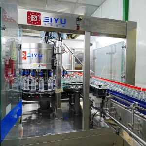 Modular Hot Melt Glue Labeling Machine for Cosmetics Drinks and Cleaning Applications