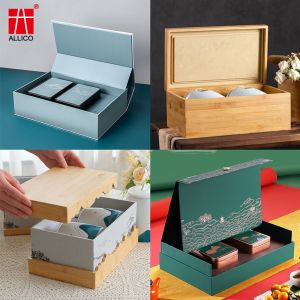 High End Cardboard Gift Boxes With Magnetic Closure CMYK Printing