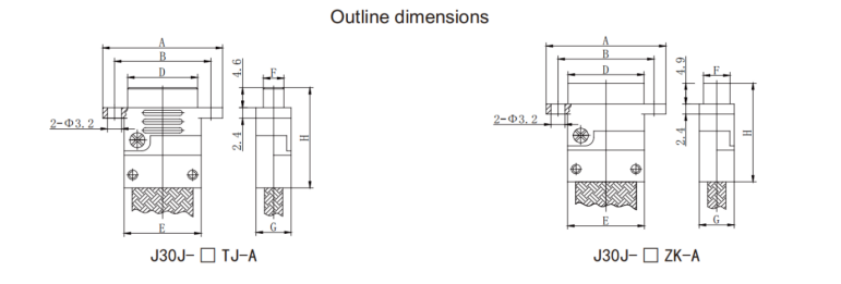 M83513 J30J Micro Rectangular Connector with 9 Pin Metal Casing for High Temperature Resistance
