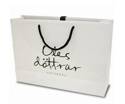 White Paper Bags for Evens & Trade Fairs