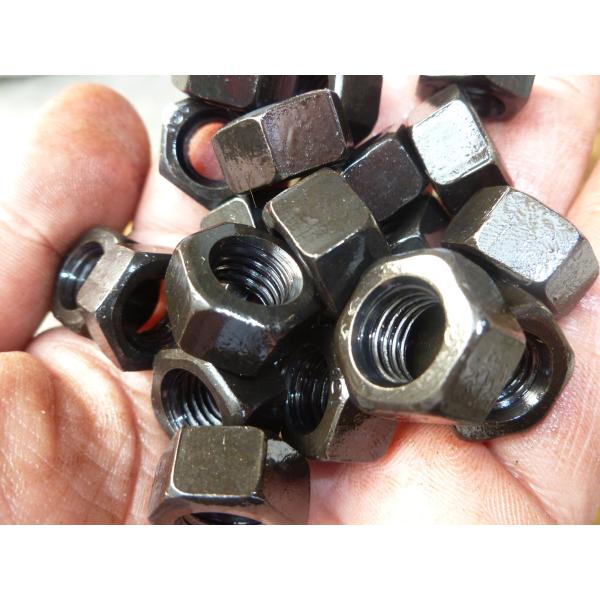 DIN934 HEX NUT M10-1.5 Black Oxide Surface Min.order 1000Pcs