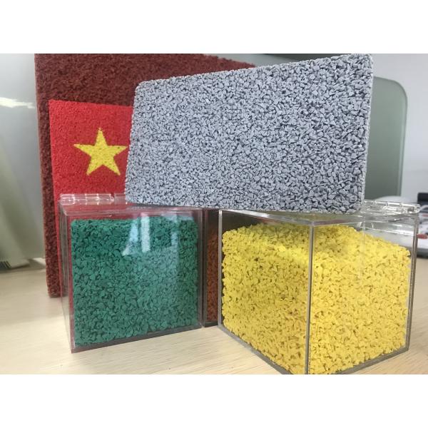 Quality Low Density Rice Shape Tennis Court EPDM Rubber Particles wholesale