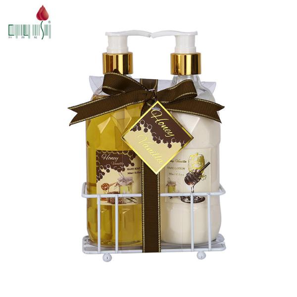 Wholesale wire track lady moisturizing anti-aging lotion hand cream set