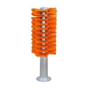 Robust Galvanized Frame Livestock Scratching Brush Diameter 550mm