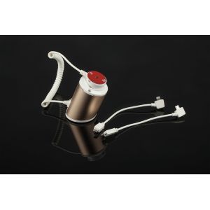 COMER anti-theft locking mobile phone charger display stands with alarm for