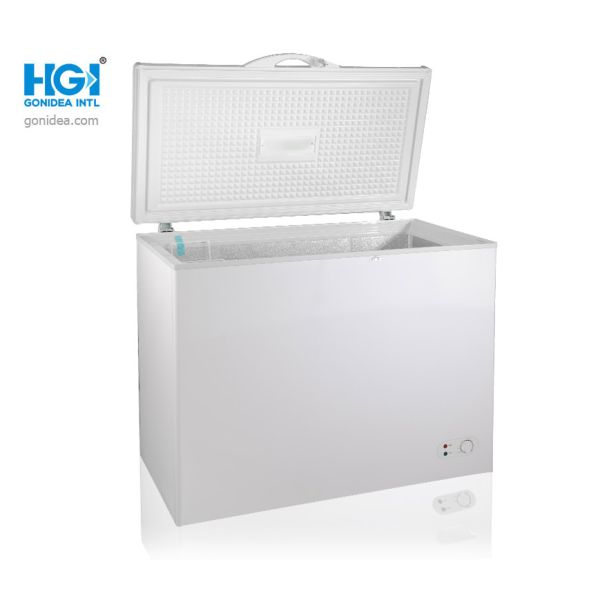 Mechanical Temperature Control Freezer Featuring Recessed Door Handle Suitable