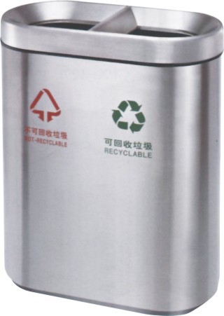 Quality Matt Stainless Steel Garbage Bin 580*280*H720mm Easy Maintain wholesale
