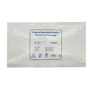 Compatible Disposable ECG Leadwires Electrode 3 Leads IEC Individual Pack