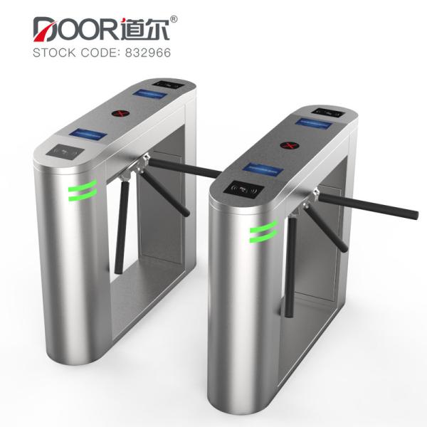 Quality Smart Access Control Tripod Turnstile SUS304 Three Roller Arm Gate For Crowd wholesale