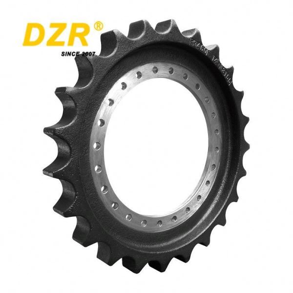 40SiMnTi / 50Mn / 40Mn /45MN Double Drive Sprocket for Daewoo Ec140 Excavator