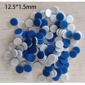 PTFE Gasket Sheet with 8-43mm Outer Diameter and 1-3mm Thickness for 0-14 pH Range Applications