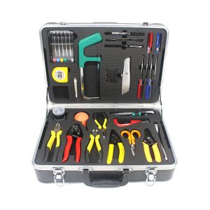 Heavy ABS Material OEM FTTH Assembly Fiber Optic Tool Kit for FTTA FTTB FTTH