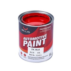 Automotive Protection 2K Red Solid Paint High Hardness 1L / 4L Per Can Easy