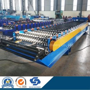 Automatic Control Corrugated Roofing Sheet Roll Forming Machine with Hydraulic