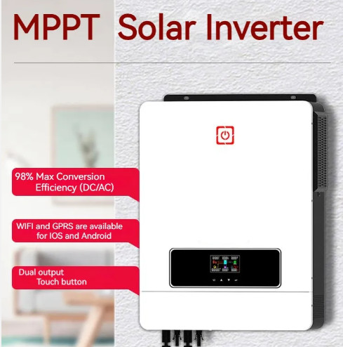 On Grid Off Grid UPS High Frequency Hybrid Solar Inverter With MPPT Charge