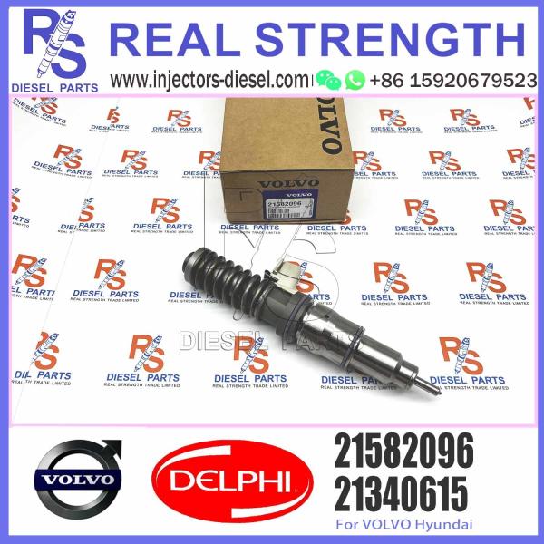 Quality common rail injector 20430583 21582096 For Renualt injector for V-O-L-V FH12 FM12 D12D diesel fuel injector 20430583 BEBE4 wholesale