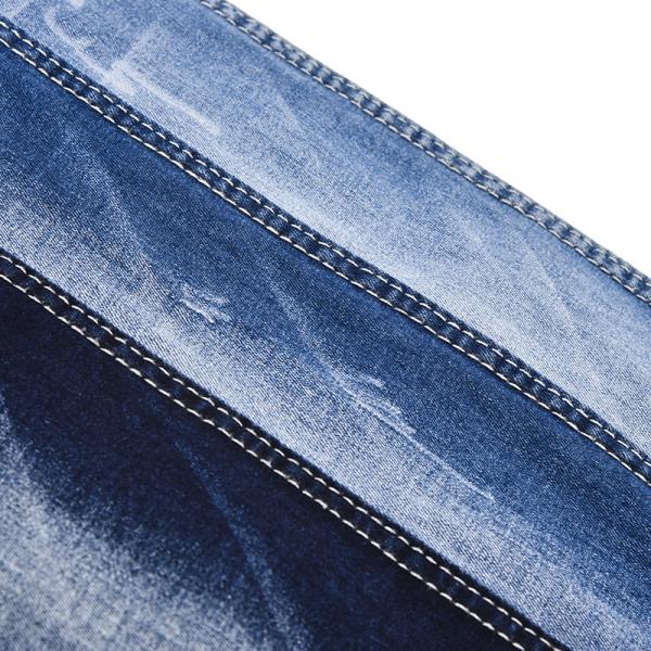 Quality Dark Blue Cotton Polyester Spandex Stretch Denim Fabric QY040 8.5oz  For Jean wholesale