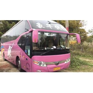 WP.10 Engine 51 Seats Used Yutong ZK6127 Bus With Leaf Spring Suspension