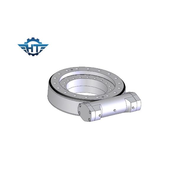 Powder Painting Worm Slew Drive Gearbox With Gear Ratio 57 For Solar Tracking