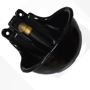 Die Cast A-T Shape Enamelled Livestock Water Bowls With Brass Tube Valve