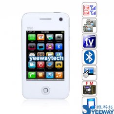 HiPhone X90 Quad Band Dual Cards Dual Standby Dual Cameras Color TV Bluetooth 2