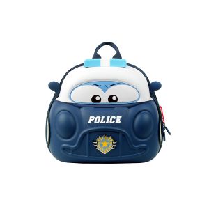 China OEM ODM 3D Cartoon LED Car Little Kids Backpack Boys School Book Bags Waterproof on sale