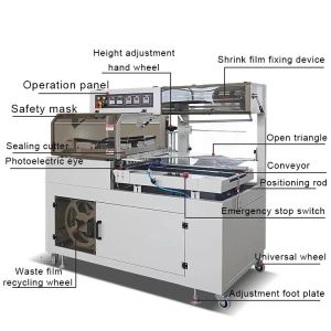 FK-sm Automatic L Type Sealing Shrink Wrapping Machine The Ideal Choice for