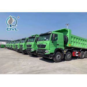 HOWO Tipper Heavy Duty Dump Truck 6x4 With Strengthen Bumper Hydraulic Front