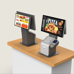 24 Inch Touch Screen Self Service Ordering Kiosk Payment For Supermarket