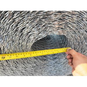 Width 190.5MM Welded Galvanized Wire Pipeline Reinforced Mesh For Oil And Gas