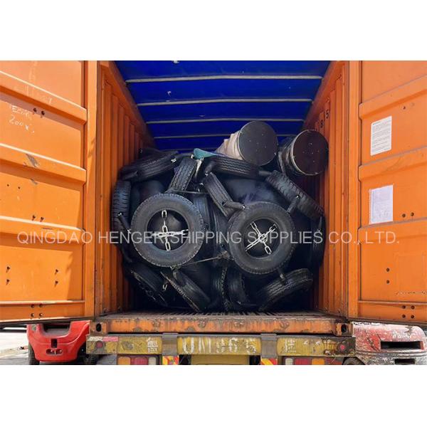 Customized Marine Pneumatic Rubber Fenders With CCS ABS BV LR KR Certificates
