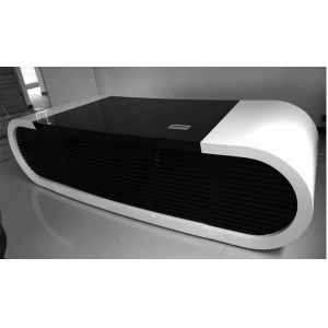 Acrylic Office Furniture Google Table Artificial Manager Boss Computer Laptop