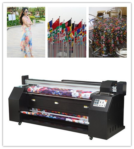 Quality Pigment Sublimation Flag Digital Fabric Printing Machine / Polyester Outdoor Printing Machine wholesale